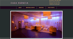 Desktop Screenshot of casaesencia.com